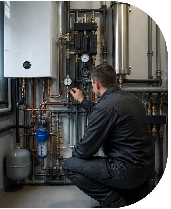 Техническое обслуживание котельной для дома в Георгиевске